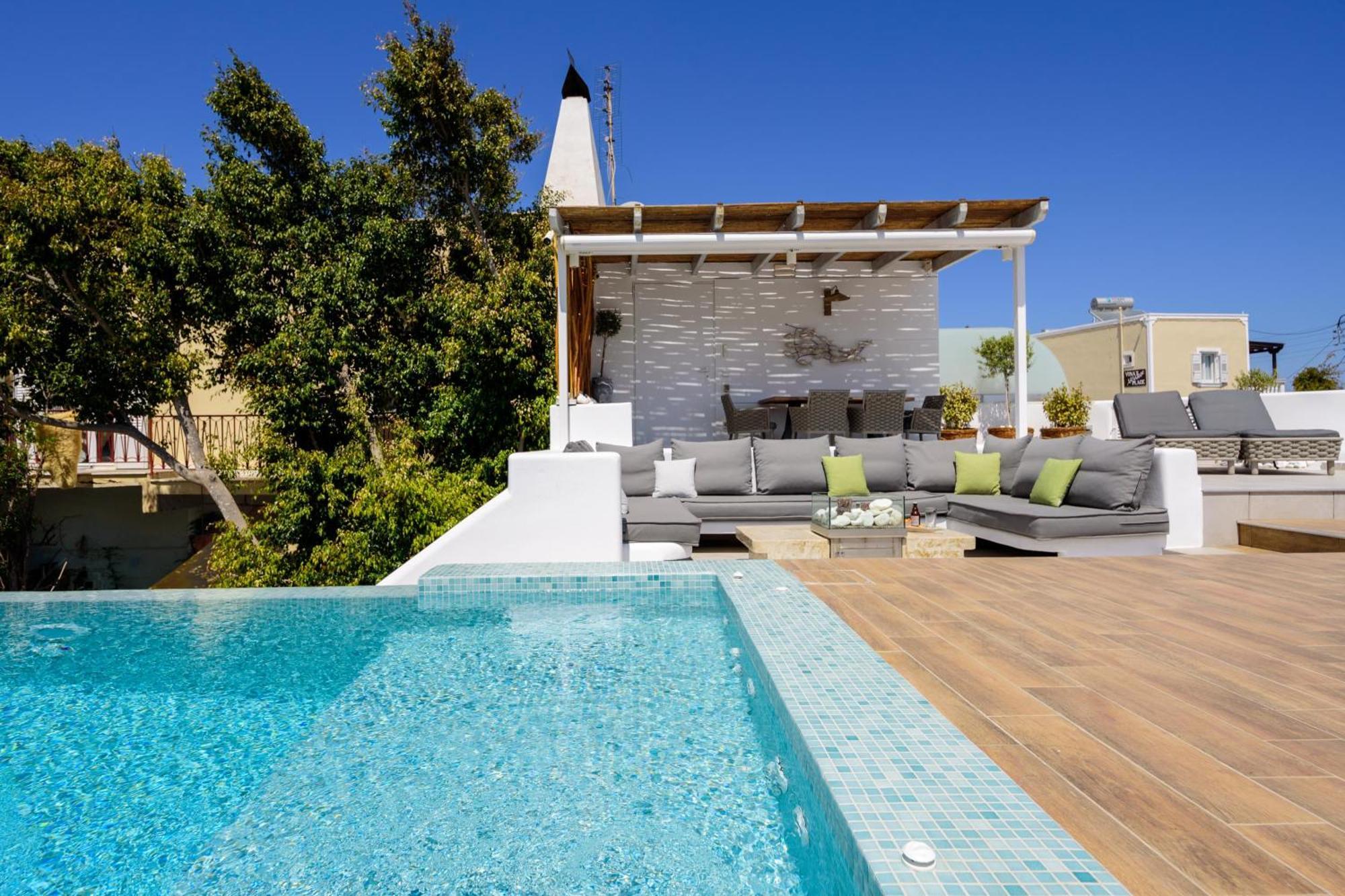 Secret Spot Luxury Villa ฟิรา ภายนอก รูปภาพ